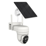Laser FHD Outdoor Pan Tilt Camera Solar White V1031-LSH-ODPNT-123