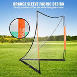 Lacrosse Goal, 1.8mx1.8m Lacrosse Net, Portable Lacrosse Goal with Carry Bag, Fiberglass Rod V952-ZQGQQMBXK66YHXM3MV0