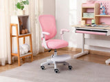 Kids Desk Chair - Children Office Study Seat with Footrest CILO - Pink V274-FT-OC-2615-FPK