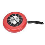 Frying Pan Wall Clock Aluminum Kitchen Pot Decorative Hanging Clocks for Dining Room Bars V1294-YM0523-3115220013511
