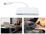USB-C 3-in-1 Memory Card Reader Adapter for TF Card, Compatible with Phone & Laptop V1263-JX-4729