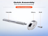 Bearing Press Kit, 10 Pcs, Bearing Race and Seal Driver Set with 9s and Handle Shaft, V952-ZCTJ10JTLHJFX2S10001V0