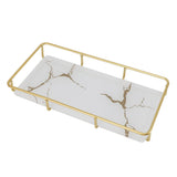 Bathroom Vanity Tray Modern Stylish Anti Slip Kitchen Sink Countertop Storage Organizer S White V1294-YM0710-3112230084111