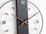 Black Gray Modern Wall Clock Silent Clock Minimalist Wall Clock Home Decor Australia V1347-115-GRA-32964