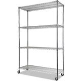 Modular Wire Storage Shelf 1500 x 350 x 1800mm Steel Shelving V63-841391