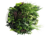 Slimline Artificial Green Wall Disc Art 60cm Colour Fresh UV Resistant V637-DP9862