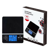 Food Scale with Nutritional Calculator, Kitchen Diet Scale, Digital Food Calorie Counting Scale for V1192-AZ-W-4017
