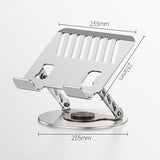 360 Degree Rotatable Laptop Stand Adjustable Aluminium Ergonomic Notebook Holder Small Size V888-ELOSUNG54393