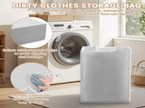 3 Pcs Laundry Sorter Cart Replacement Bags, Heavy Duty Oxford Hamper Liners for 3 Section Carts, V1188-MS-721-237