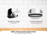 Orku 17L Gravity Benchtop Water Filter System - Stainless Steel V238-SUPDZ-41002478370896