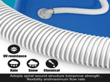 Replacement Hose For Above Ground PoolsSet Of 3, 1.25" Diameter Accessory Pool Pump Replacement Hose V1366-AZ2-W-12336