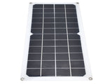 10W Photovoltaic Solar Panel Charging Board with Dual USB Ports for RVs Boat Planes Satellites V1294-YM0710-3114210109811