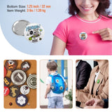 VEVOR 1.25" 32mm Button Badge Parts Supplies for Button Maker Machine 500 Sets V952-XZGSLH32MM50024OYV0