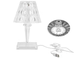 Crystal Lamp Strong Light Transmission Lampshade USB Low Energy Consumption Decorative Table Lamp V1294-YM0901-3119210103712