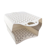 Collapsible Hanging Laundry Basket PP Wall Mounted Collapsible Laundry Hamper for Laundry Dorm Room V1192-AZ-W-17115