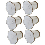 6Pcs Desktop Table Lamp Cover Fabric Lampshade Accessory for E14 Chandelier Light Bulb V1294-YM0901-3119200094011