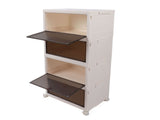 Storage Bins with Lid Stackable Plastic Box Organizer House Organizing Container for Living Room V1294-YM0901-3116230015714