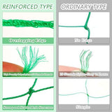 4Pack Garden Trellis Netting for Plants Outdoor Heavy Duty 27 Strands & 4x4 Inch Mesh Plant V1107-119-65794-GRN-4PACK