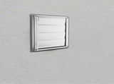 1Set Stainless Steel Exterior Wall Vent Hood Ventilation Cover for Bathroom Exhaust Fan V1370-AZ4-10654