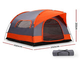 Weisshorn Camping Tent SUV Family Camping Car Tent 6-8 Person 250cm Orange XFEL-TENT-CAR250-GYOG