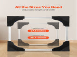 Fridge Stand Mobile Base, 1100 lbs Load Capacity, Washing Machine Stand with 8 Locking Twin Wheels V952-JJBYTCSJSLG2YEKPTV0