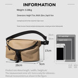 Green Ultra-Light Men's Crossbody Bag - PU Water-Resistant Sling Bag with Multi-Compartment Storage, V888-ELOSUNG56148-2