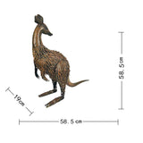 Large Rust Kangaroo Looking Back 58cm V637-03816KGR