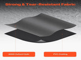 Car Rooftop Cargo Carrier Bag, 21 Cubic Feet Cargo Carrier for Car Roof, 100% Waterproof 900D Oxford V952-CDHBXM20LFYCV5QCOV0