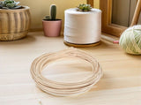 Natural Indonesian Rattan ps Roll Light Yellow for Home Repair Projects V1366-AZ2-W-12207
