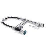 G1/2 Sink Faucet with Pull Down Sprayer Copper Brushed Single Handle Kitchen Water Tap V1294-YM0901-3112210024911
