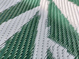 Tropical 3m x 1.8m recycled poly mat V941-TROPICAL3X1.8