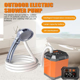 Portable Cordless Camping Shower - Rechargeable 5400mAh Electric Shower Pump with 3 Modes 2m Hose V1308-DSZKI-607