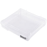 Scrapbook Paper Storage 4 Pack Stackable Plastic Board Game Boxes Clear Case V952-JTZCCHTZBHTCKPJCFV0