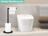 Toilet Holder Stand, Stainless Steel Toilet Stand for 4 Rolls, Free Standing Toilet V1192-AZ-W-14015