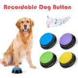 Hunger for Words Talking Pet Starter Set - 4 Piece Set Recordable Buttons for Dogs, Talking Dog V1366-AZ2-W-12301