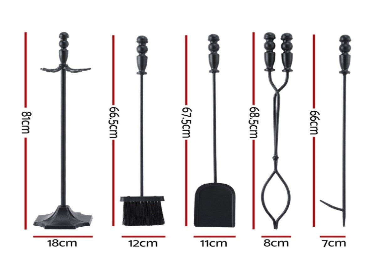 Grillz Fire Pit Tool Set 5 PCS FPIT-CLEAN-KIT – ZNTS Wholesale Australia