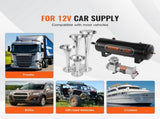 Train Horns Kit, 4 Trumpet Air Horn Kit, 150dB Train Horns for Pickup Trucks, 12V 160 psi Air V952-QLBYCQGTZ12VB362GV9