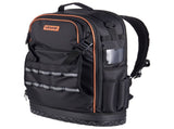 Tool Backpack, 65 Pockets, Heavy-duty Tools Storage Organizer Work Bags with Laptop Compartment & V952-GJBB1416INCH5R4Z0001V0