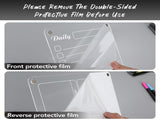 4-Piece Magnetic Acrylic Fridge Monthly Weekly Daily Planner Boards Set - Reusable Minimalist V888-ELOSUNG49870