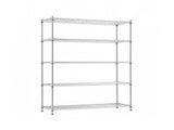 Artiss 5-Tier Kitchen Rack Shelf Shelving 120x45x179CM Adjustable Metal Storage Shelves KR-MEL-5S-120-SS
