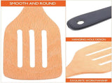 Non-Stick Wooden Orange for Kitchen Hanging Hole Design 4Pcs V1369-AZ3-W-17470