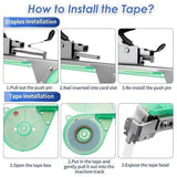 Plant Tying Machine Tape Tool for Tomatoes Peppers Grapes Cucumbers Vining Vegetables Quickly V1192-AZ-W-3868