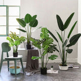 SOGA 4X 160cm Artificial Green Indoor Traveler Banana Fake Decoration Tree Flower Pot Plant APLANTFHM16010X4