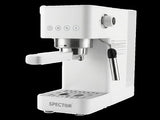 Spector Espresso Coffee Machine Maker 20 Bar Milk Frother Cappuccino Latte Cafe COFF1006-WH-AU