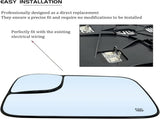 Driver Left Side Blind Spot Mirror Replacement for 2005 2006 2007 2008 Dodge Ram 1500 2500 3500 V1189-LC-AMZ-00199