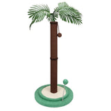 VaKa Cat Tree Scratching Post Large Palm Tree Cat Post Dangling Balls Cat Toy V465-51029