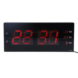 LED Calendar Clock Innovative Night Light Electronic Wall Clock for Home Office LaboratoryEU Plug V1294-YM0901-3115210104711
