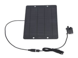 Solar Water Fountain Pump Set 6V 10W USB Solar Fountain Water Pump for Bird Bath Garden Backyard V1294-YM0706-3114230096811