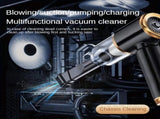 Blow-Suction Integrated Cordless Handheld Vacuum, Powerful & Portable Design, Ideal for Cars, Homes, V1232-WXXCQ001