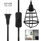 E27 E26 Light Lamp Bulb Holder Base Light Socket Cable Cord V1294-YM0901-ZM01695-01